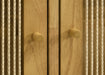 Ervine 3-Door Rope Panel Sideboard Accent Storage Cabinet Natural