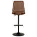 Eldridge Faux Leather Upholstered Adjustable Bar Stool Coffee