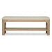 Solano 52-inch Bedroom Bed End Bench Weathered Mango