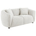 Aleisha Fabric Upholstered Loveseat Sand