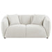 Aleisha Fabric Upholstered Loveseat Sand