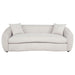 Isabella Fabric Upholstered Sofa Sand