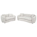 Isabella 2-piece Fabric Upholstered Sofa Set Sand