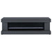 Mallory TV Stand Fireplace Console Bluetooth Speaker Grey High Gloss