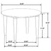 Aldis 3-piece Coffee and End Table Set White