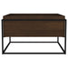Fulton 30-inch Square Mango Wood Coffee Table Dark Brown