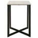 Tobin 3-piece Marble Top Coffee and End Table Set White