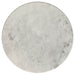 Hermas 2-piece Round Marble Coffee and End Table Set White