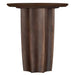 Cayenne Solid Mango Wood Accent Side End Table Walnut