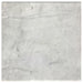 Ebby Square Genuine Marble Top Metal End Table White
