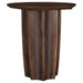 Cayenne Solid Mango Wood Accent Side End Table Walnut