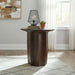 Cayenne Solid Mango Wood Accent Side End Table Walnut
