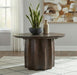 Cayenne Solid Mango Wood Cocktail Coffee Table Walnut