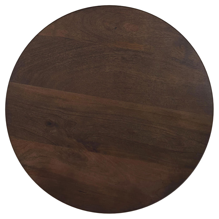 Cayenne 3-piece Solid Mango Wood Coffee Table Set Walnut