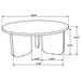 Dale 2-piece Solid Wood Coffee and End Table Set Brown