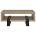 Dinard Engineered Wood Cocktail Coffee Table Latte