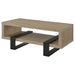 Dinard Engineered Wood Cocktail Coffee Table Latte