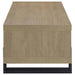 Dinard Engineered Wood Cocktail Coffee Table Latte