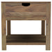Esther 1-drawer Solid Wood Side End Table Natural Sheesham