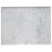 Baldwin Rectangular Marble Top Side Table White and Gold