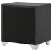 Melody Upholstered 2-drawer Nightstand Grey