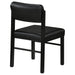 Kehoe Upholstered Dining Side Chair Black (Set of 2)