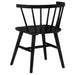 Hamlyn 5-piece Round Wood Dining Set Black