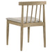 Hamlyn 5-piece Round Wood Dining Set Wheat and Natural Oak