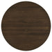 Hamlyn 5-piece Round Wood Dining Set Wheat and Walnut