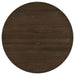 Hamlyn 5-piece Round Wood Dining Set Grey and Walnut