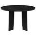 Strouse 5-piece Dining Set Cream and Black