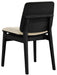 Strouse 5-piece Dining Set Cream and Black