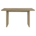 Decker 70-inch Rectangular Wood Counter Height Dining Table Natural Oak