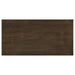 Decker 70-inch Rectangular Wood Counter Height Dining Table Dark Walnut
