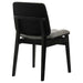 Redbridge Velvet Upholstered Side Chair Grey and Black (Set of 2)