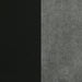 Redbridge Velvet Upholstered Side Chair Grey and Black (Set of 2)