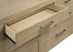 Hendricks 4-piece Eastern King Bedroom Set Light Oak