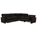 Collins 5-piece Modular Power Reclining Sectional Chocolate Brown