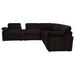 Collins 6-piece Modular Power Reclining Sectional Chocolate Brown