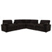 Collins 7-piece Modular Power Reclining Sectional Chocolate Brown