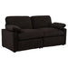 Collins Modular Power Loveseat Chocolate Brown