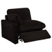 Collins Modular Power Loveseat Chocolate Brown