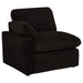 Collins Modular Power Loveseat Chocolate Brown