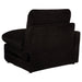 Collins Modular Power Loveseat Chocolate Brown