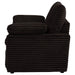 Collins Upholstered Power Recliner Chair Chocolate Brown