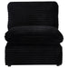 Collins Modular Armless Chair Black