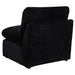 Collins Modular Armless Chair Black