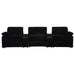 Collins 5-Piece Power Reclining Home Theater Seating Black
