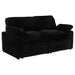 Collins Modular Power Loveseat Black