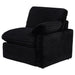 Collins Modular Power Loveseat Black